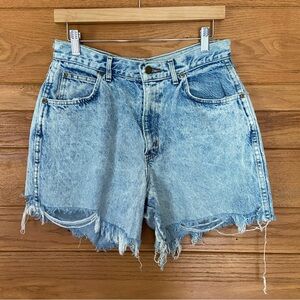 Vintage 90s Chic distressed acid wash cutoff shorts